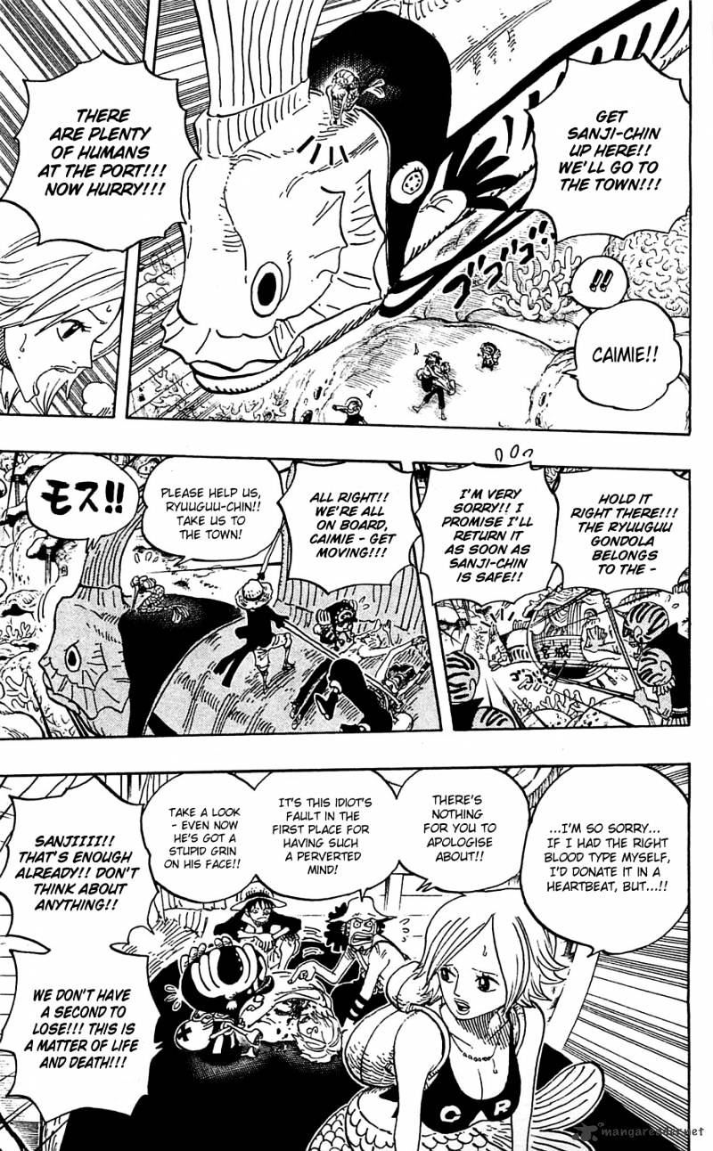 One Piece - Chapter 609 : Adventure On Fishman Island