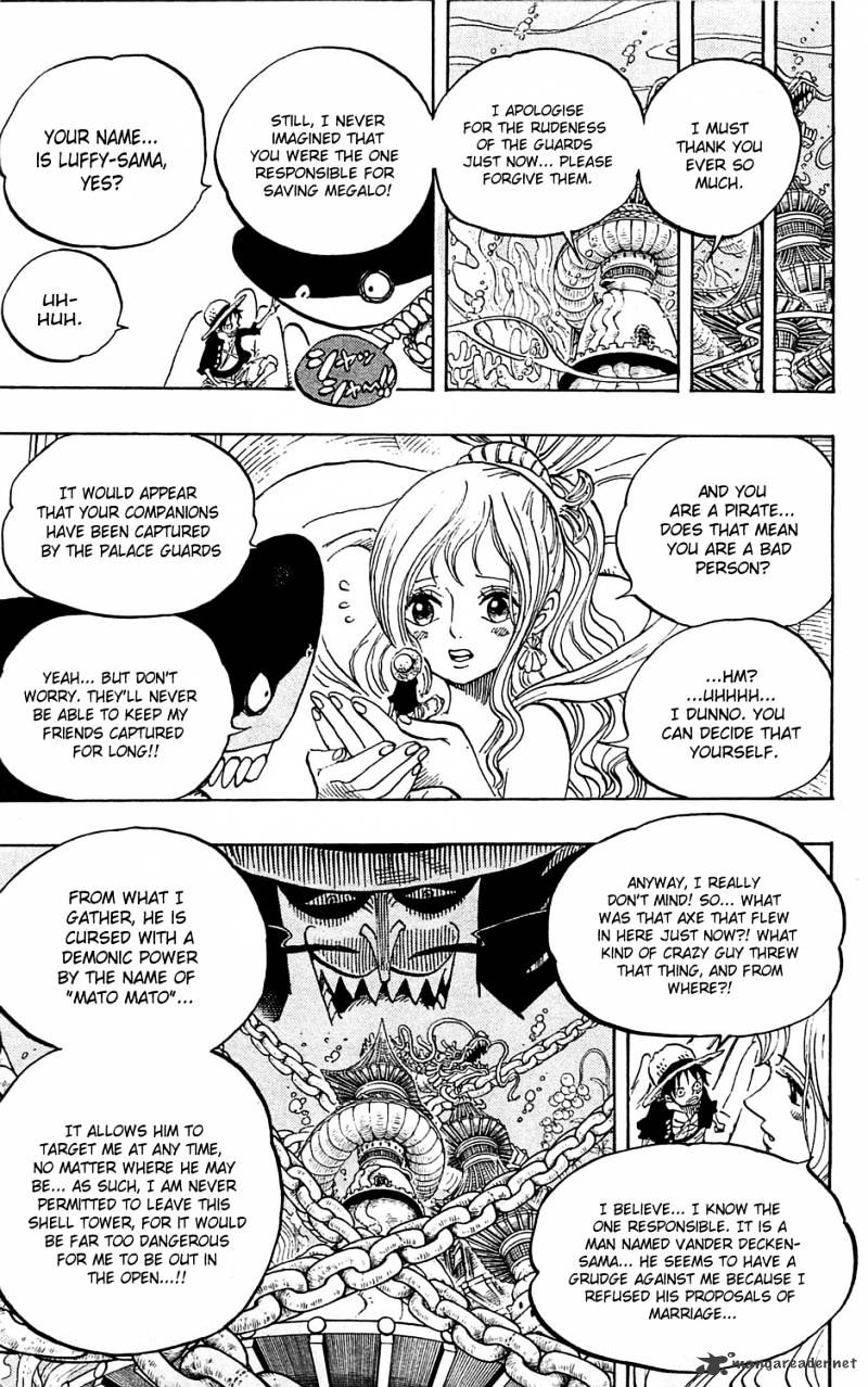 One Piece - Chapter 613 : The Mermaid Princess In Koukaku Tower