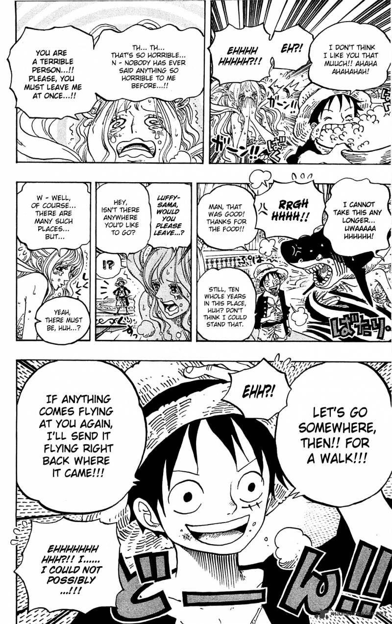 One Piece - Chapter 613 : The Mermaid Princess In Koukaku Tower