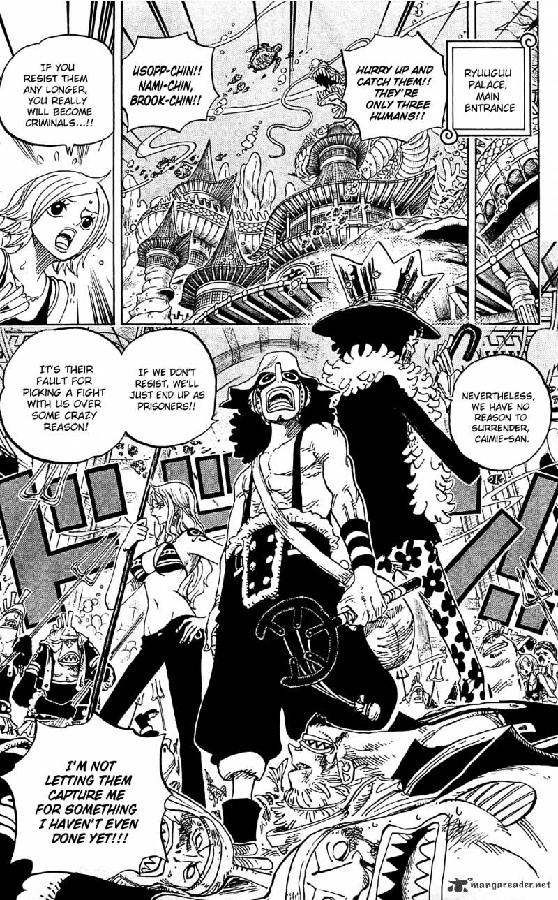 One Piece - Chapter 613 : The Mermaid Princess In Koukaku Tower