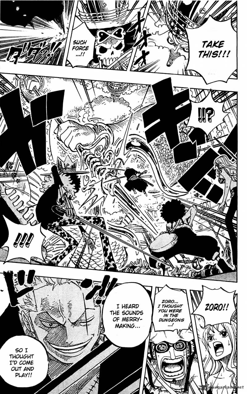 One Piece - Chapter 613 : The Mermaid Princess In Koukaku Tower