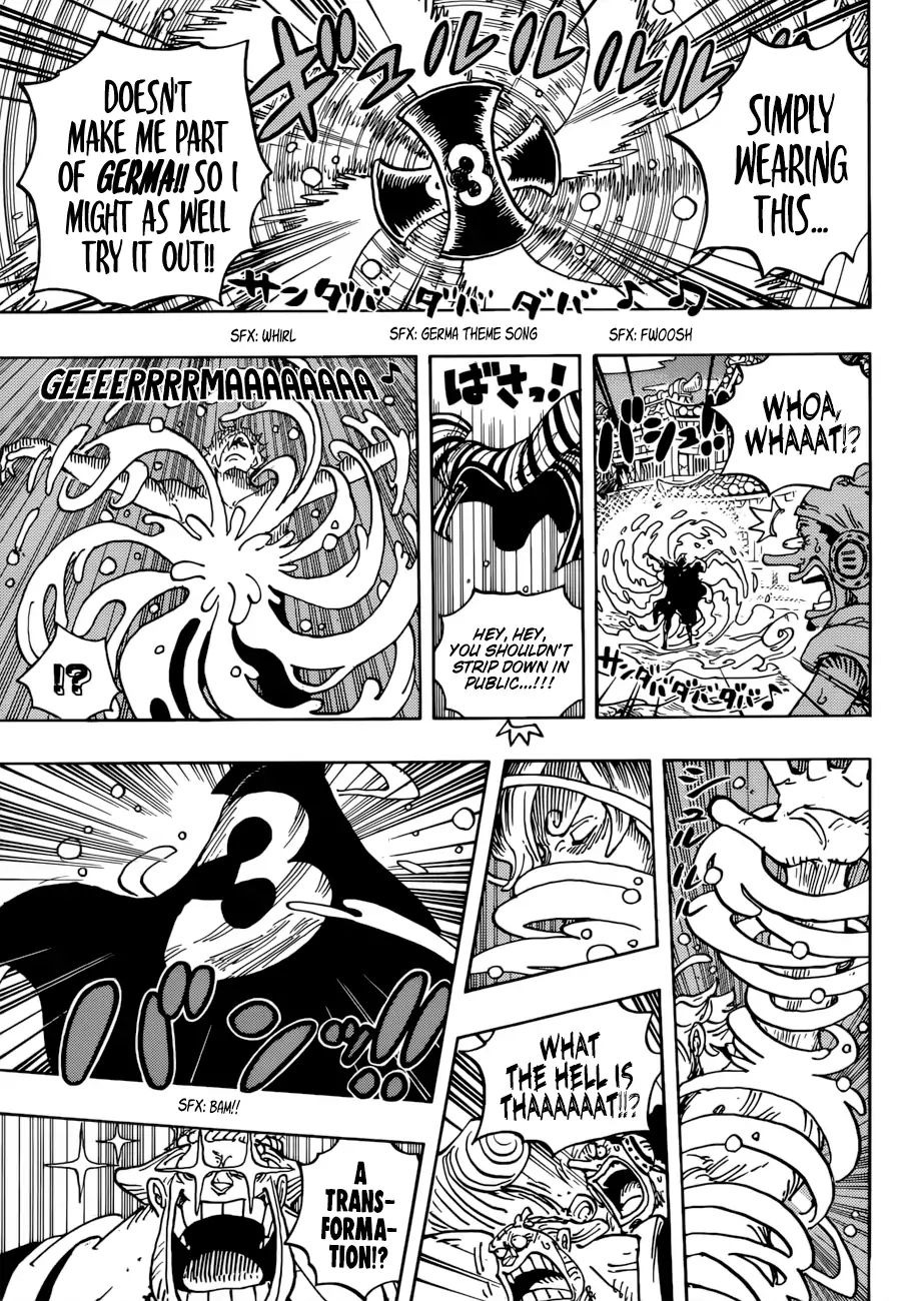 One Piece - Chapter 931: O-Soba Mask