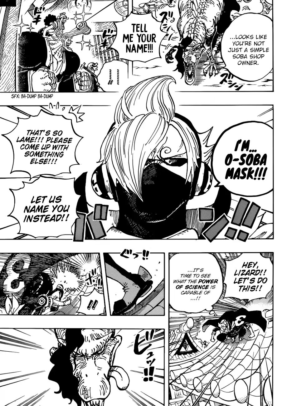 One Piece - Chapter 931: O-Soba Mask