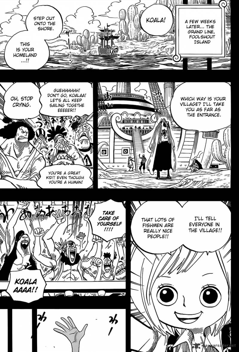 One Piece - Chapter 623 : The Pirate Fisher Tiger