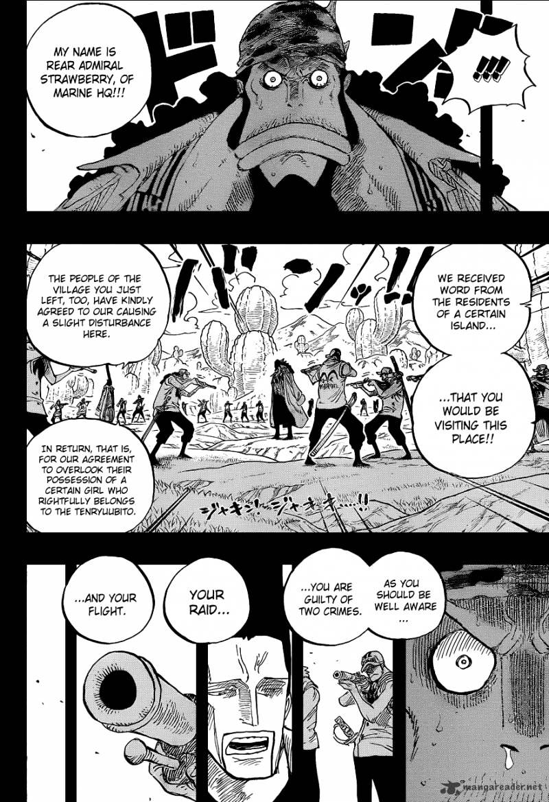 One Piece - Chapter 623 : The Pirate Fisher Tiger