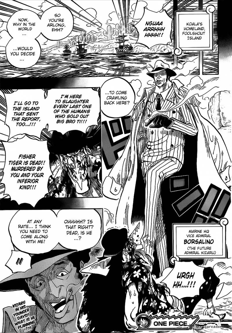 One Piece - Chapter 623 : The Pirate Fisher Tiger