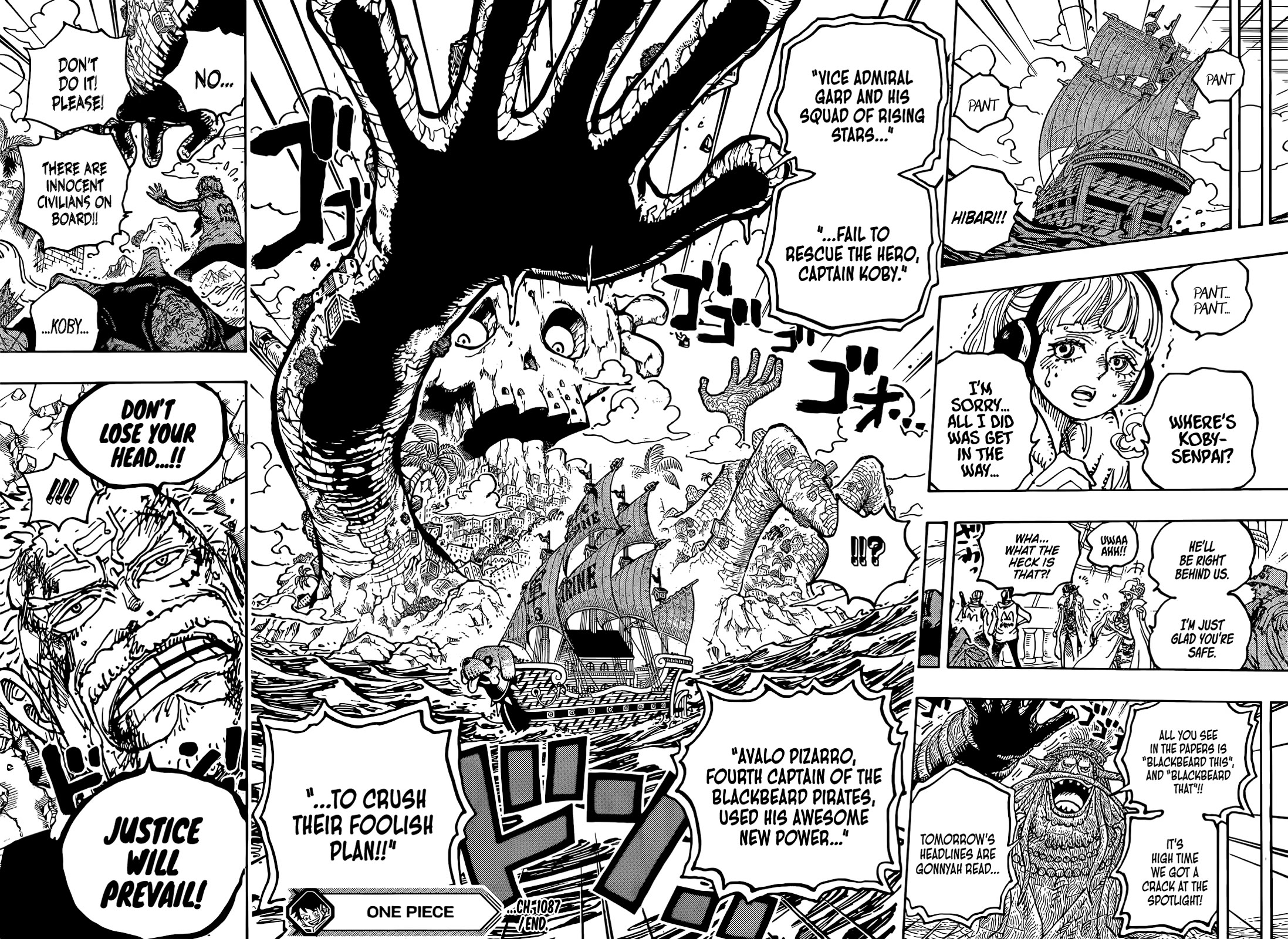 One Piece - Chapter 1087: Battleship Bags