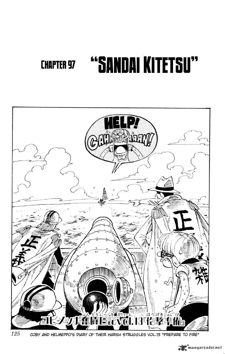 One Piece - Chapter 97 : Sungdai Kitetsu Sword