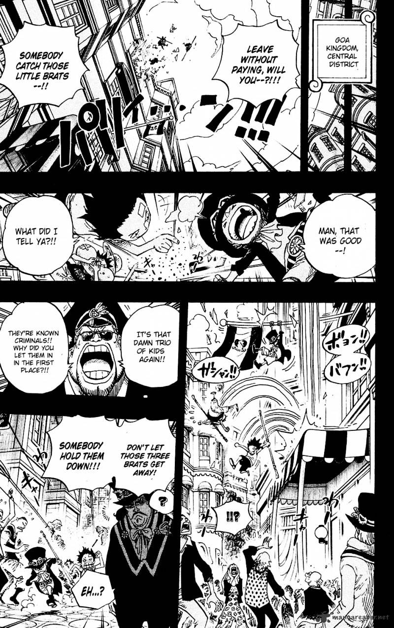 One Piece - Chapter 585 : Brothers` Cups