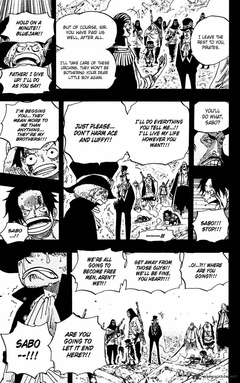 One Piece - Chapter 585 : Brothers` Cups