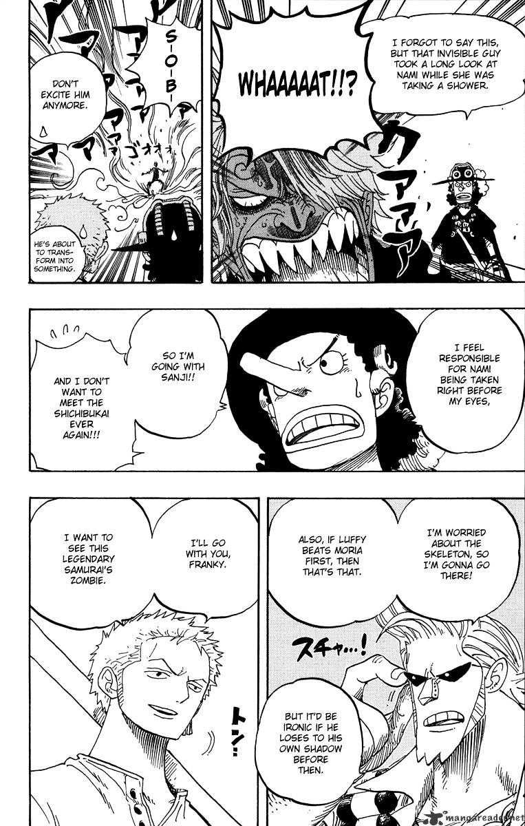 One Piece - Chapter 460 : Get Em Back Before Dawn