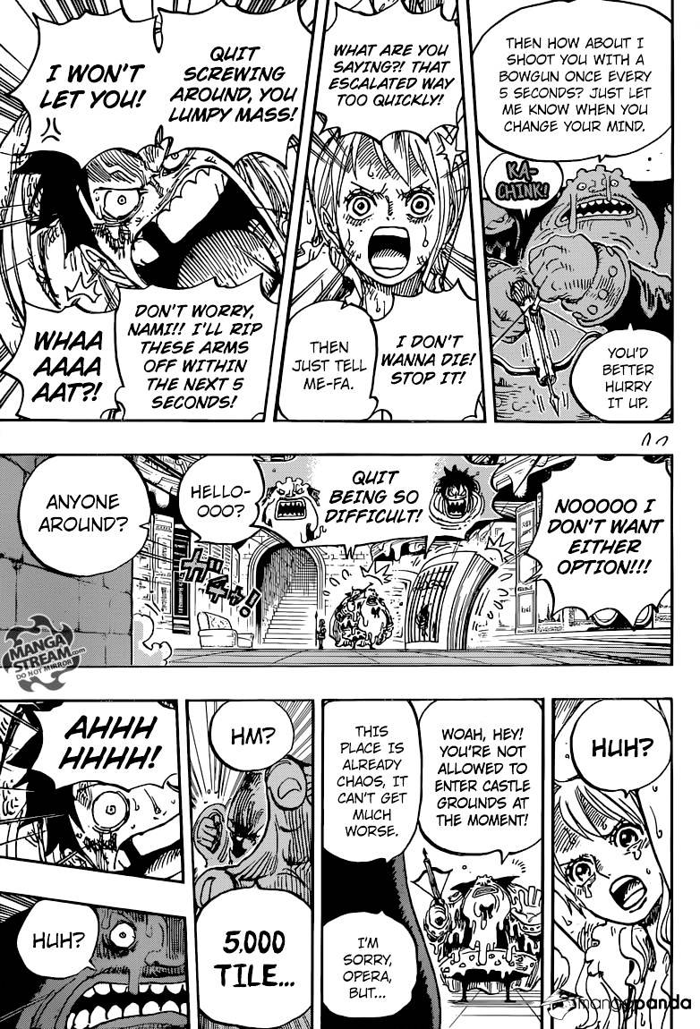 One Piece - Chapter 851 : Tab End