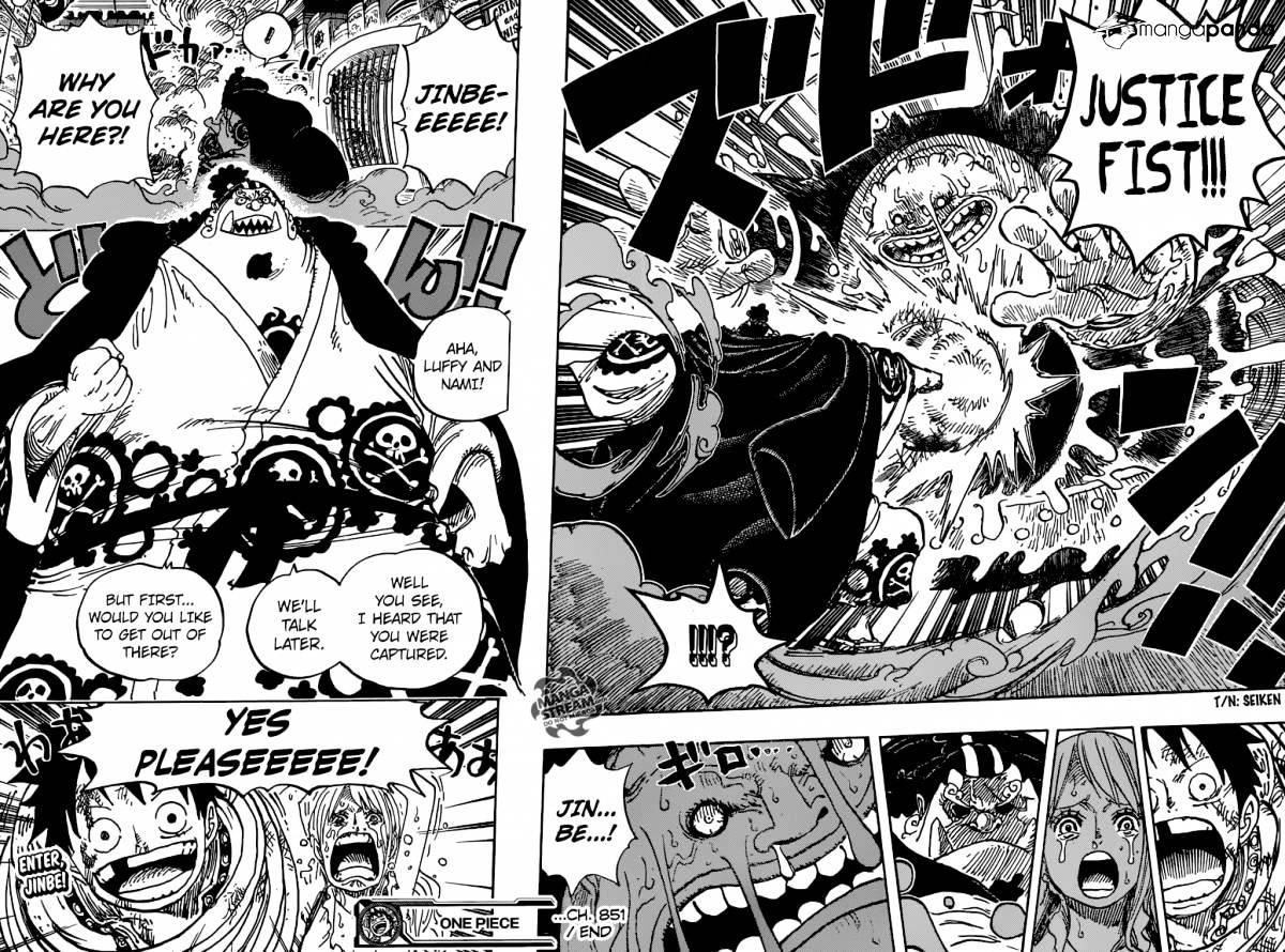 One Piece - Chapter 851 : Tab End