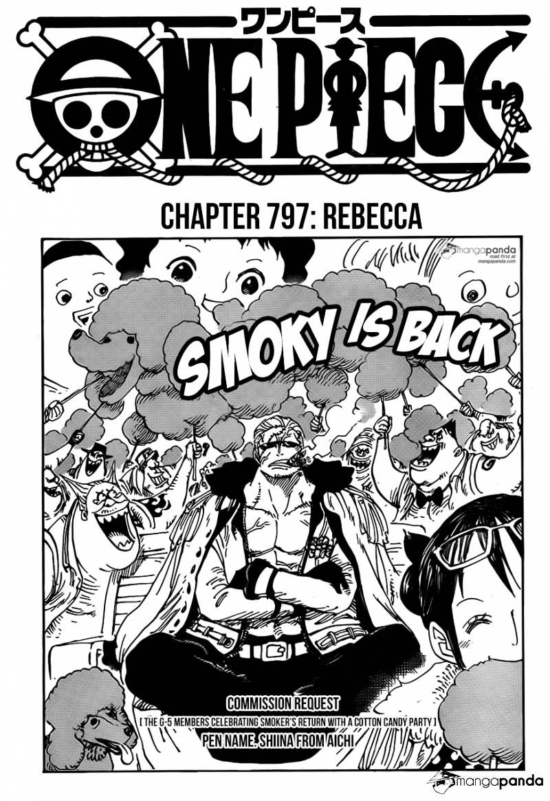 One Piece - Chapter 797 : Rebecca