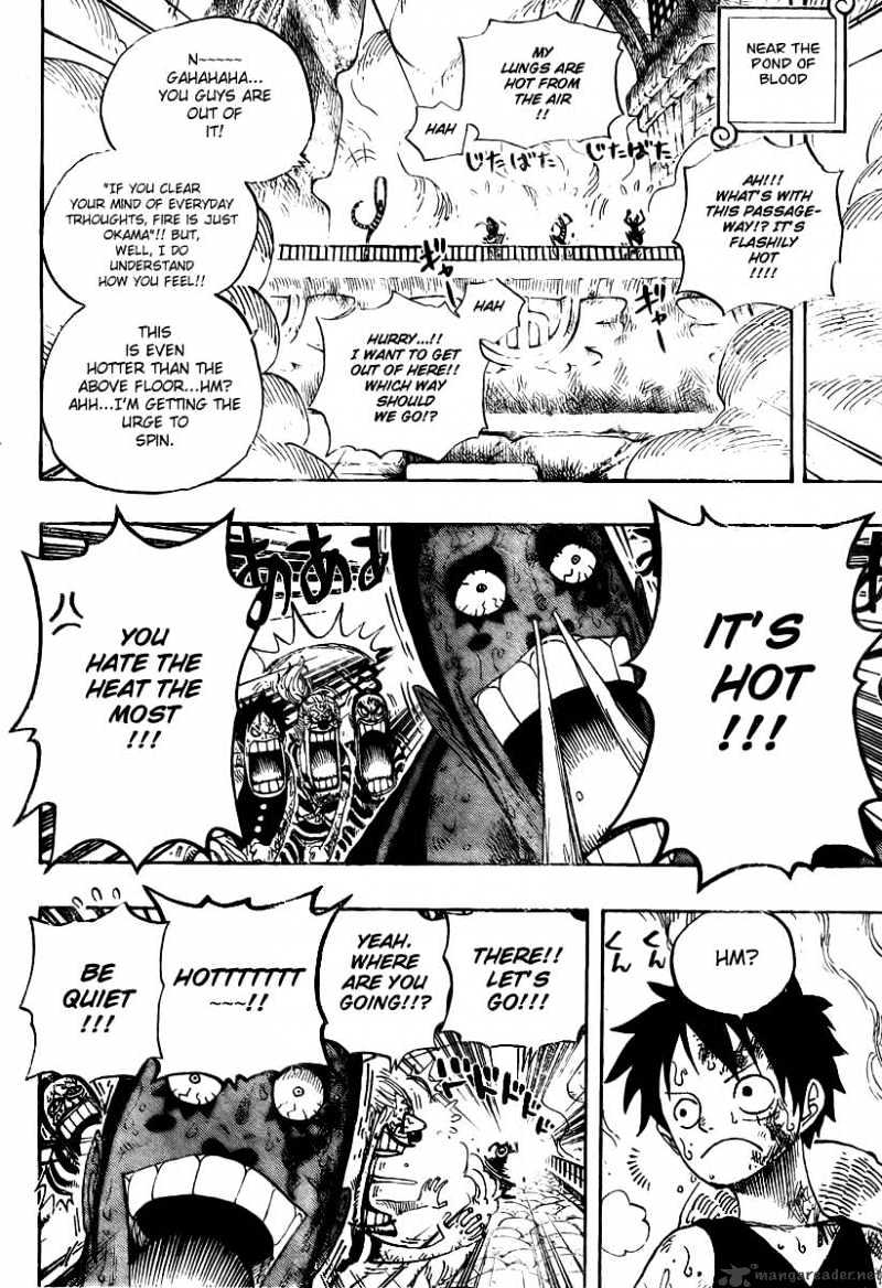 One Piece - Chapter 533 : The Scorching Heat Hell