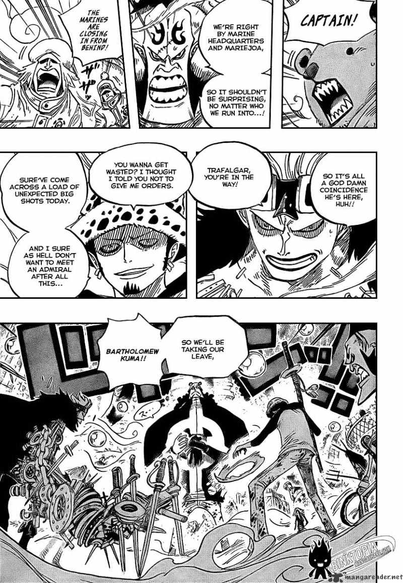 One Piece - Chapter 506 : Roger And Raleigh