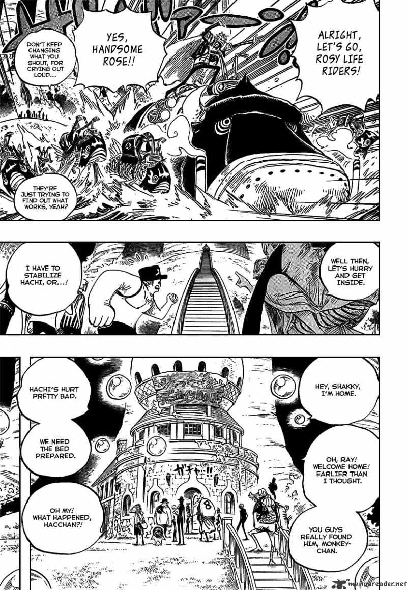 One Piece - Chapter 506 : Roger And Raleigh