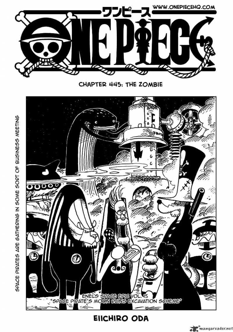 One Piece - Chapter 445 : The Zombie