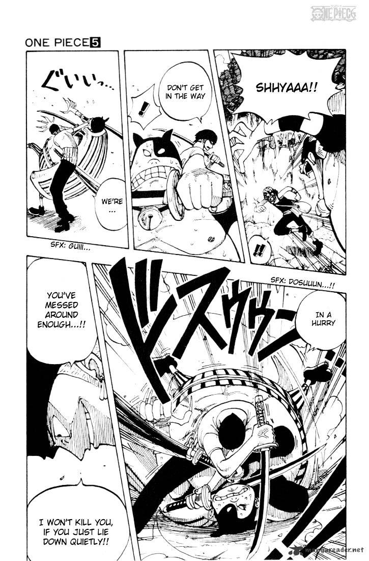 One Piece - Chapter 36 : The Chase