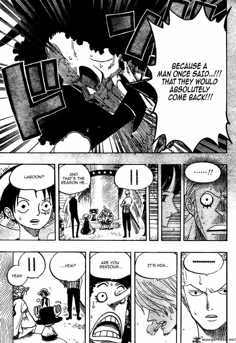 One Piece - Chapter 459 : Can T Say I M Sorry We Ve Died