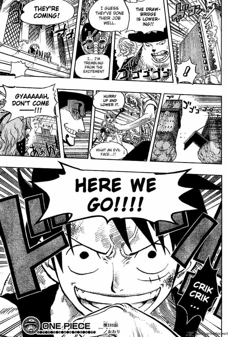 One Piece - Chapter 398 : Proclamation Of War