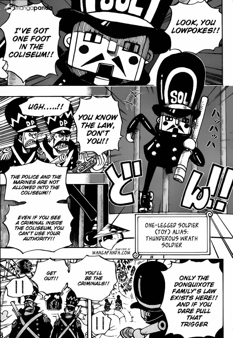 One Piece - Chapter 703 : Waiting Room.