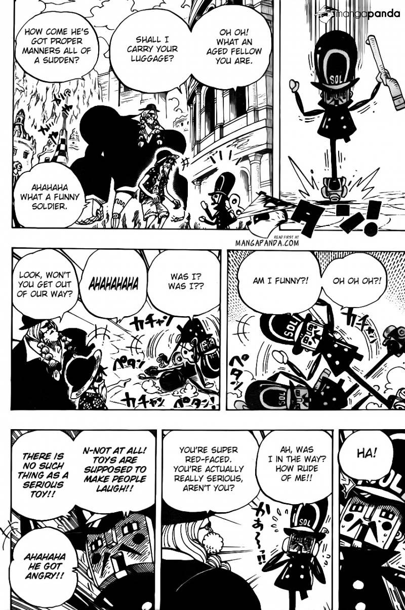 One Piece - Chapter 703 : Waiting Room.