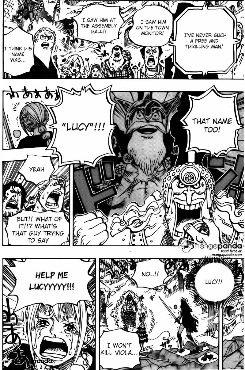 One Piece - Chapter 789 : Lucy!!