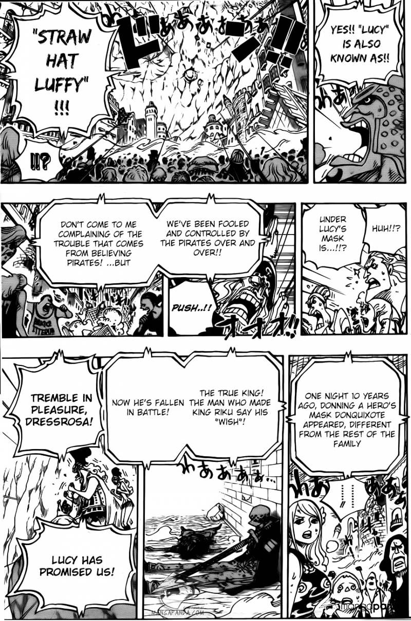 One Piece - Chapter 789 : Lucy!!