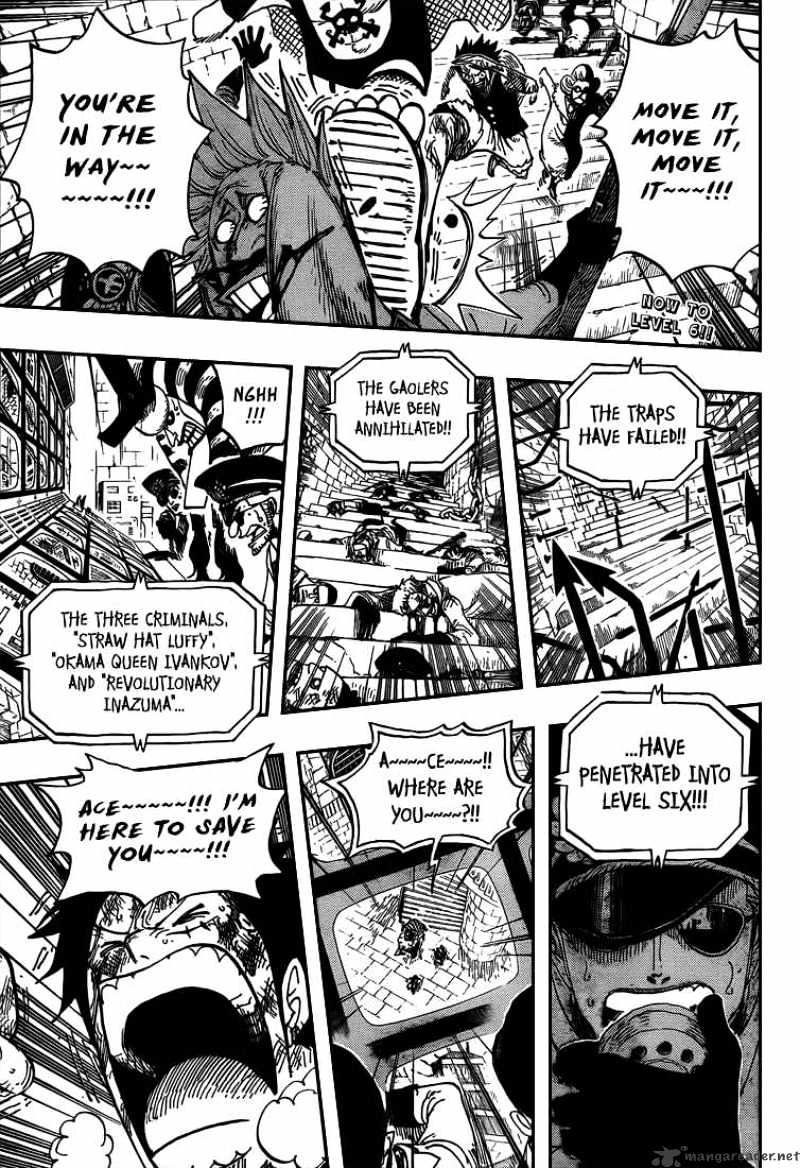 One Piece - Chapter 540 : Lv6 Infinte Hell