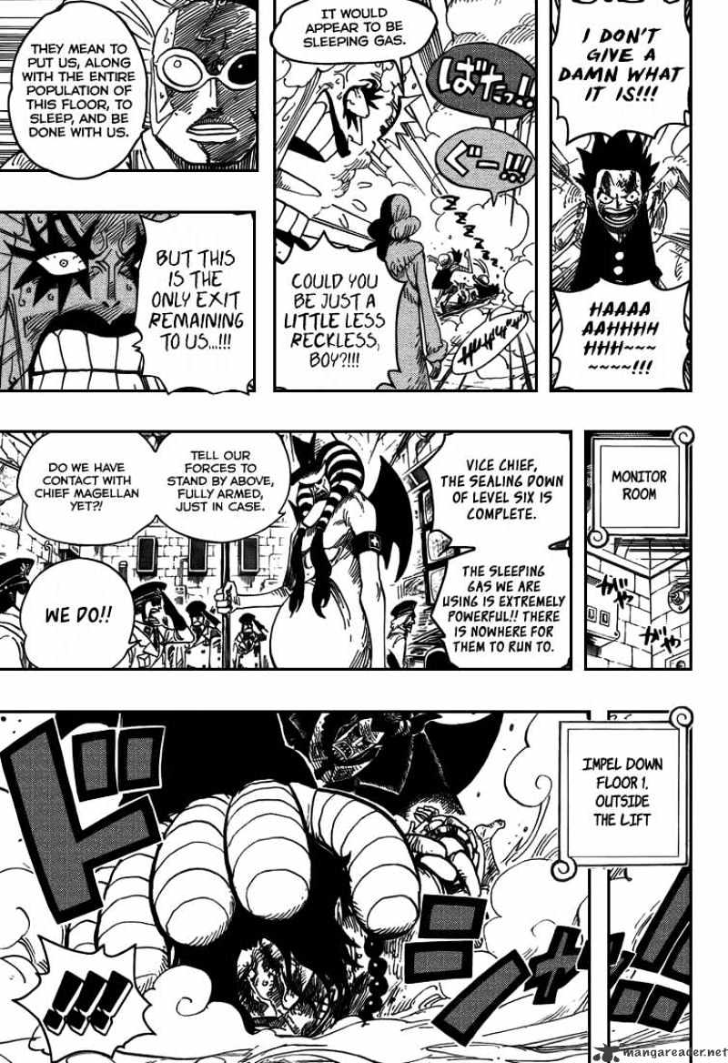 One Piece - Chapter 540 : Lv6 Infinte Hell