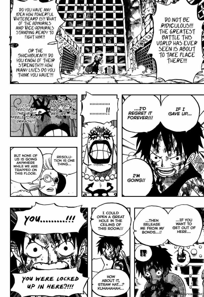 One Piece - Chapter 540 : Lv6 Infinte Hell