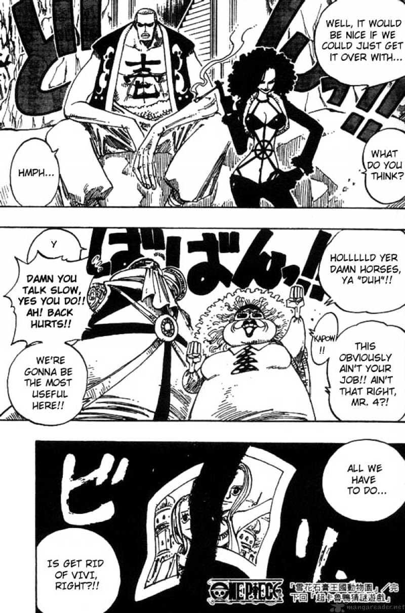 One Piece - Chapter 180 : Alabasta Animal Kingdom