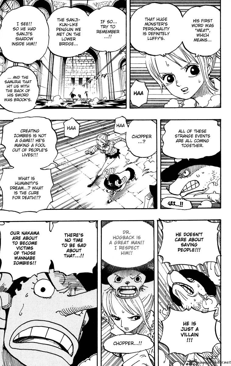 One Piece - Chapter 457 : Meeeeaaaat!