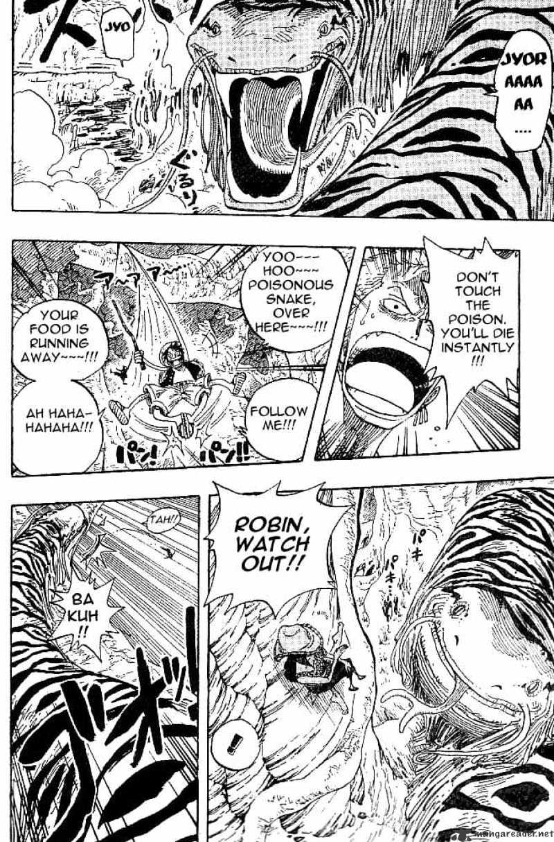 One Piece - Chapter 255 : The Python And The Explore Team