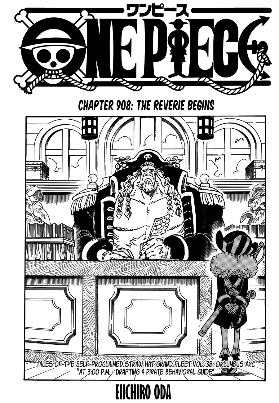 One Piece - Chapter 908: The Riverie Begins