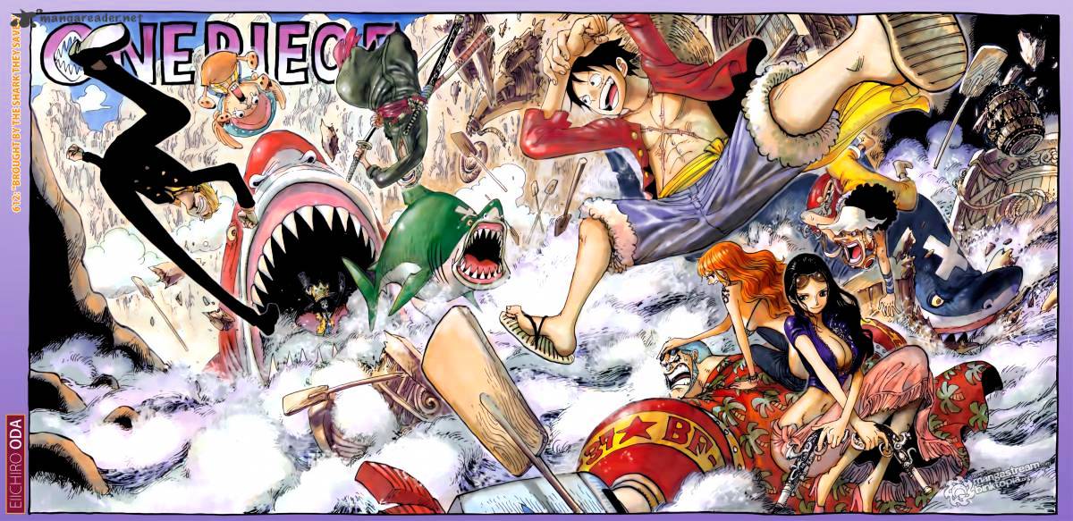 One Piece - Chapter 612 : Brought By The Shark They Saved