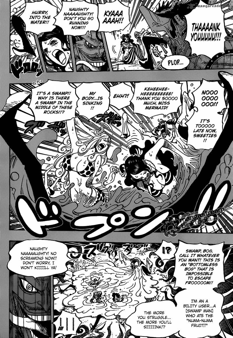 One Piece - Chapter 612 : Brought By The Shark They Saved