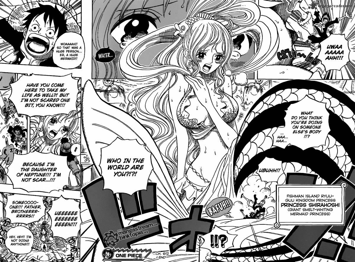 One Piece - Chapter 612 : Brought By The Shark They Saved