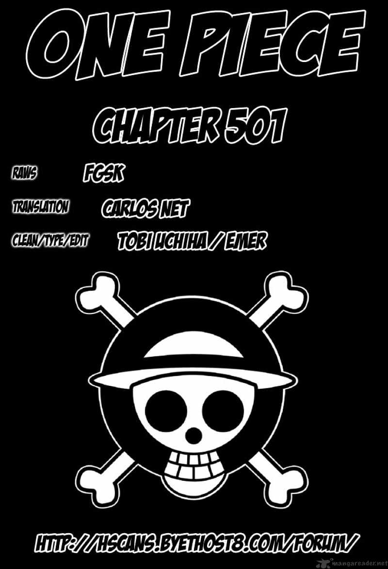 One Piece - Chapter 501 : The World Begins To Shift