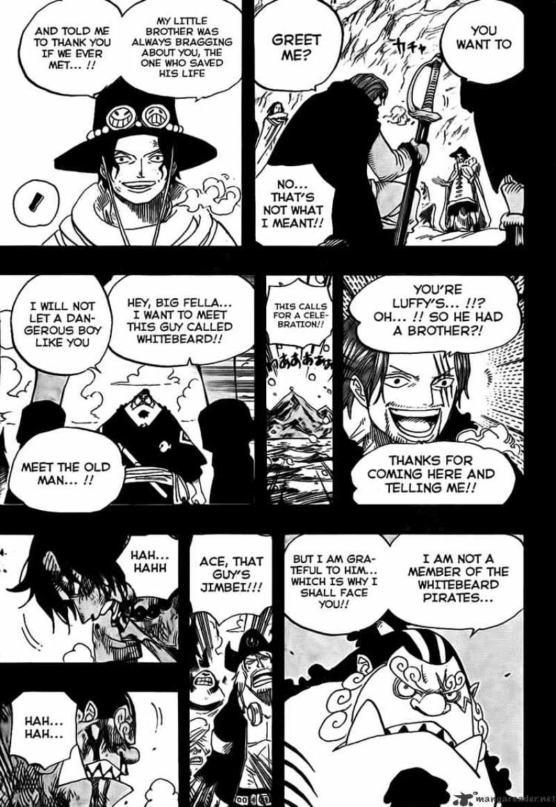 One Piece - Chapter 552 : Ace And Whitebeard