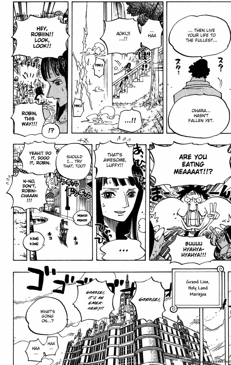 One Piece - Chapter 433 : The Name Of The Sea