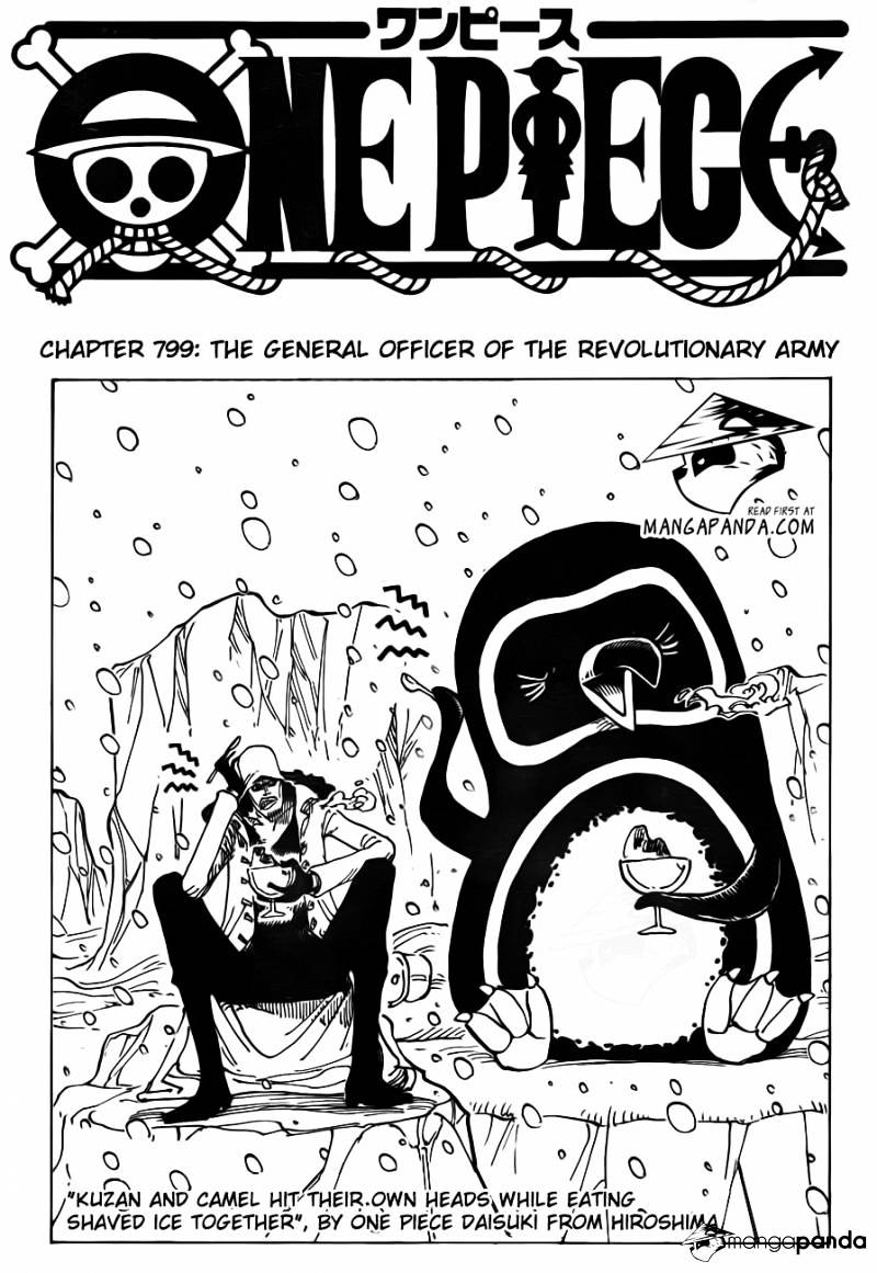 One Piece - Chapter 744 : The General Officer Of The Revolutionary Army