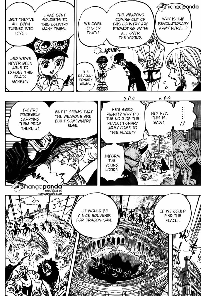 One Piece - Chapter 744 : The General Officer Of The Revolutionary Army