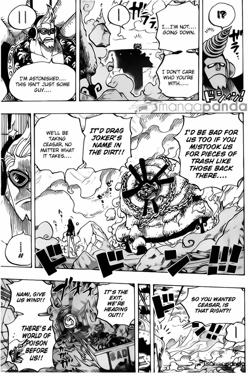 One Piece - Chapter 695 : Leave It To Me!!