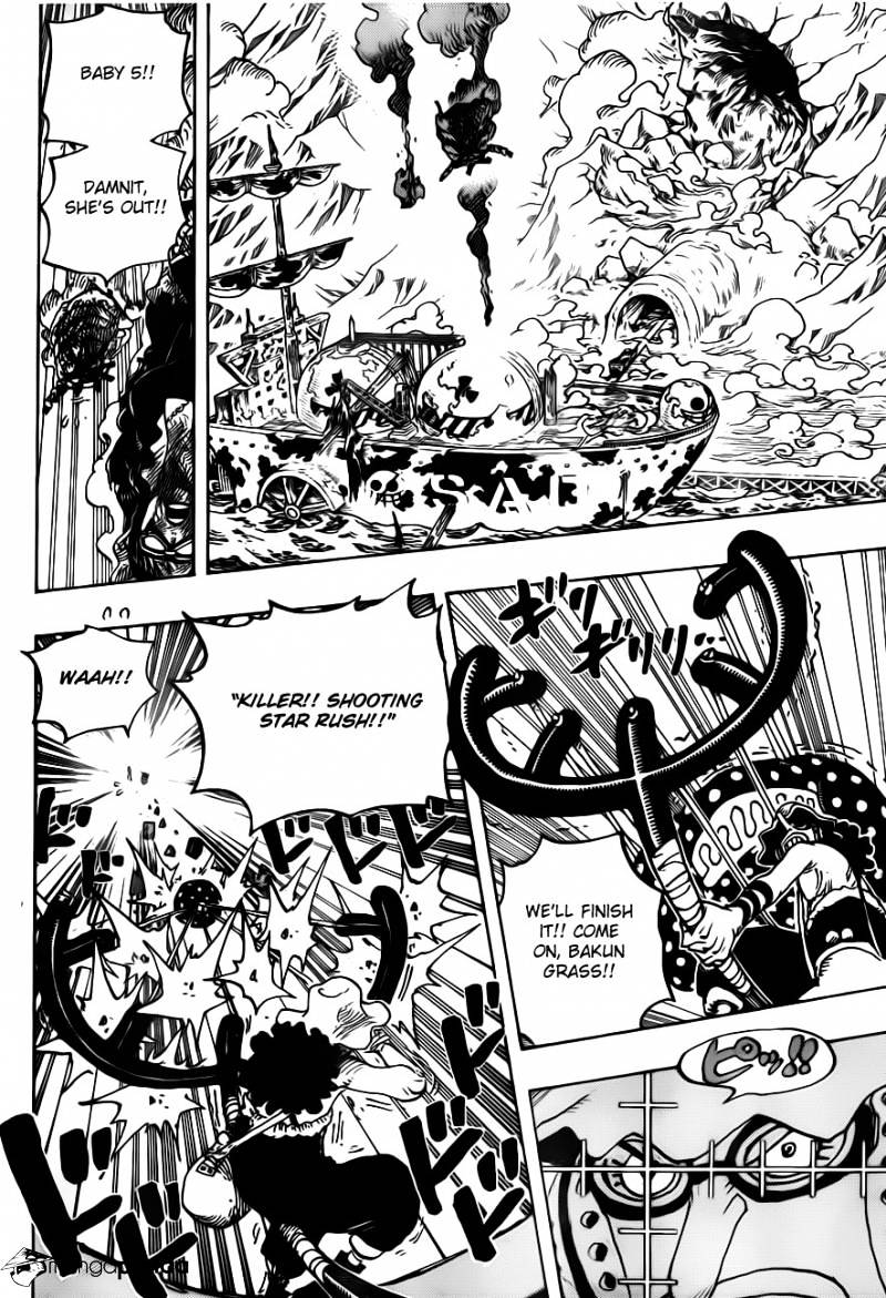 One Piece - Chapter 695 : Leave It To Me!!