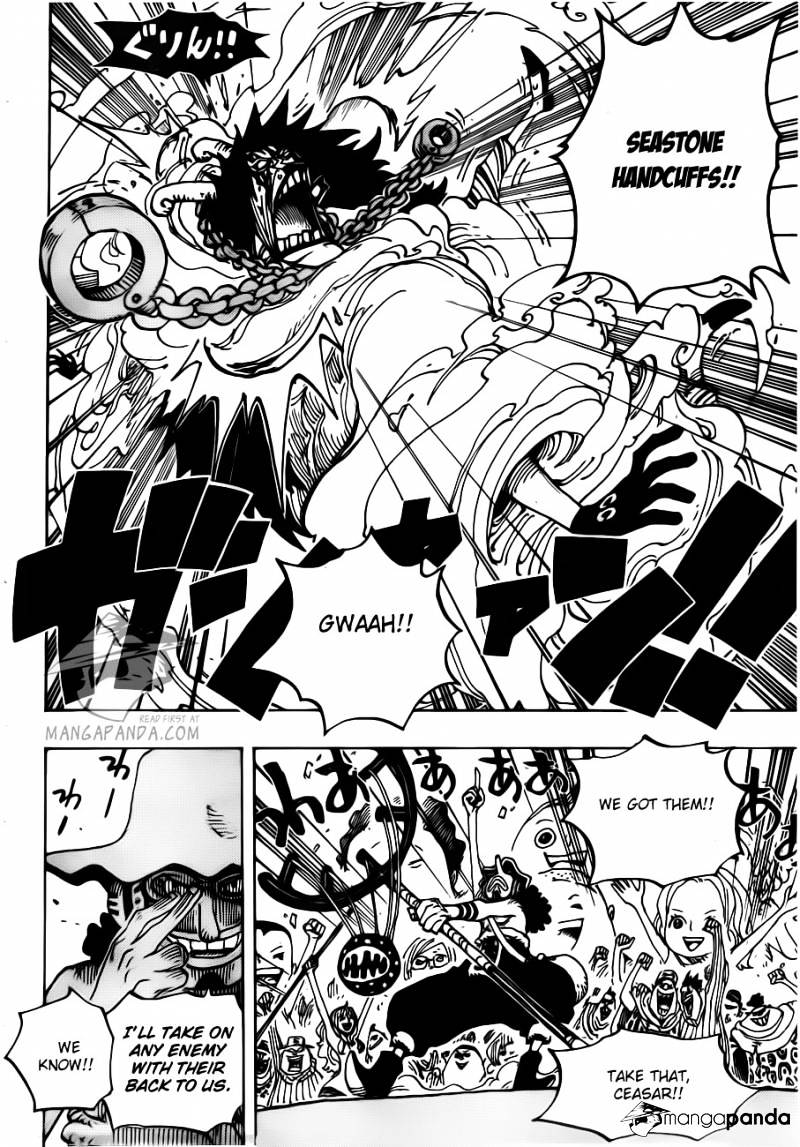 One Piece - Chapter 695 : Leave It To Me!!