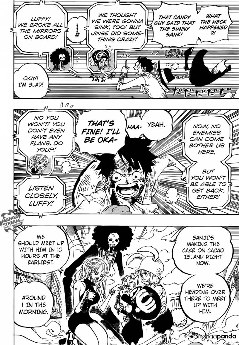 One Piece - Chapter 881 : A Wave Room