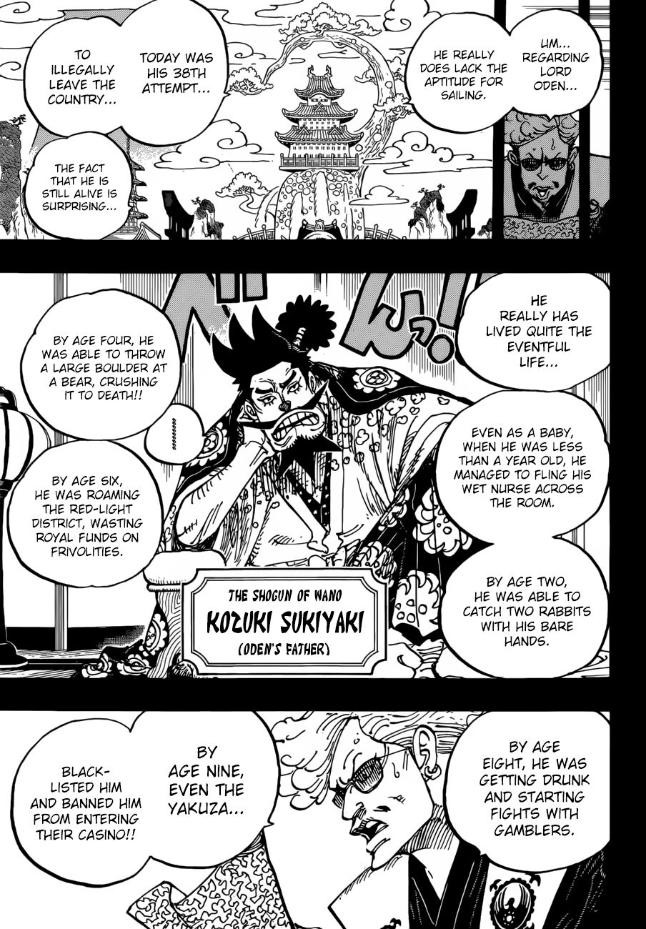 One Piece - Chapter 960: Kozuki Oden Takes The Stage