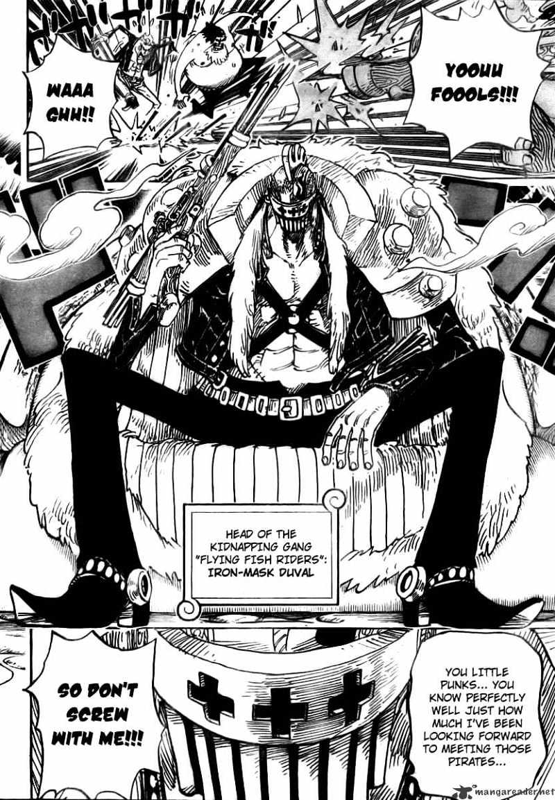 One Piece - Chapter 492 : Iron-Mask Duval